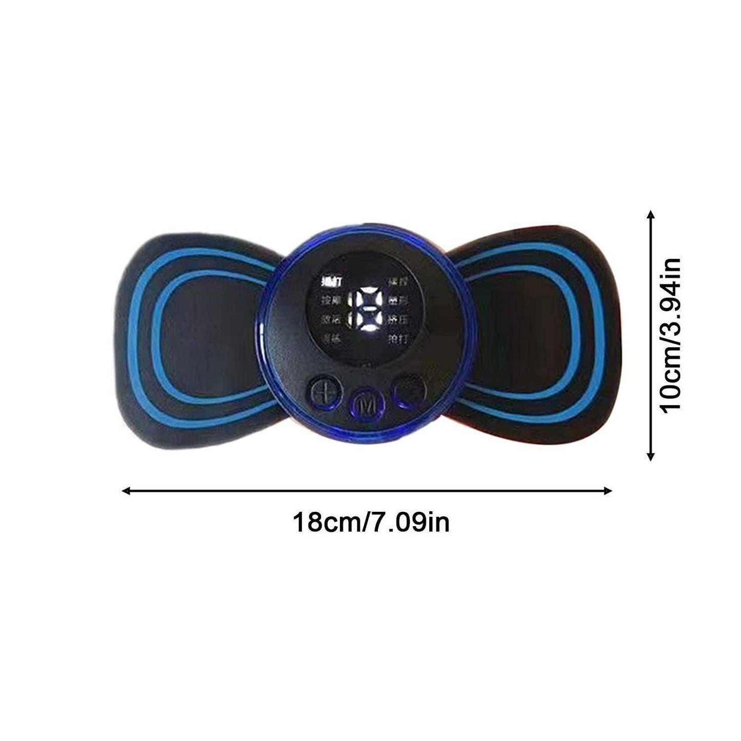 Mini Massager with 8 Modes and 19 Strength Levels for Men and Women